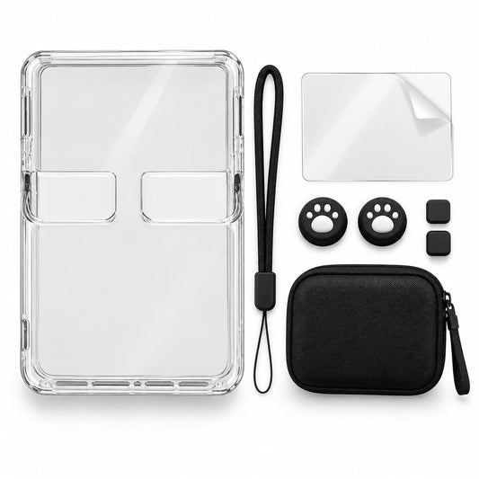 Velliano™ Retro Console Protection Bundle – Silicone Case & Travel Accessories